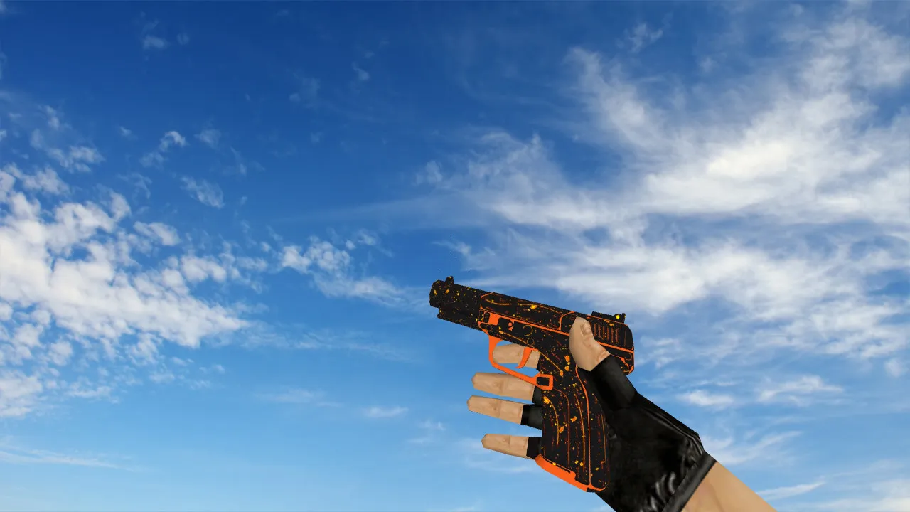 Скриншот Модель Five Seven Lavale для CS 1.6 — Качественные текстуры и анимация