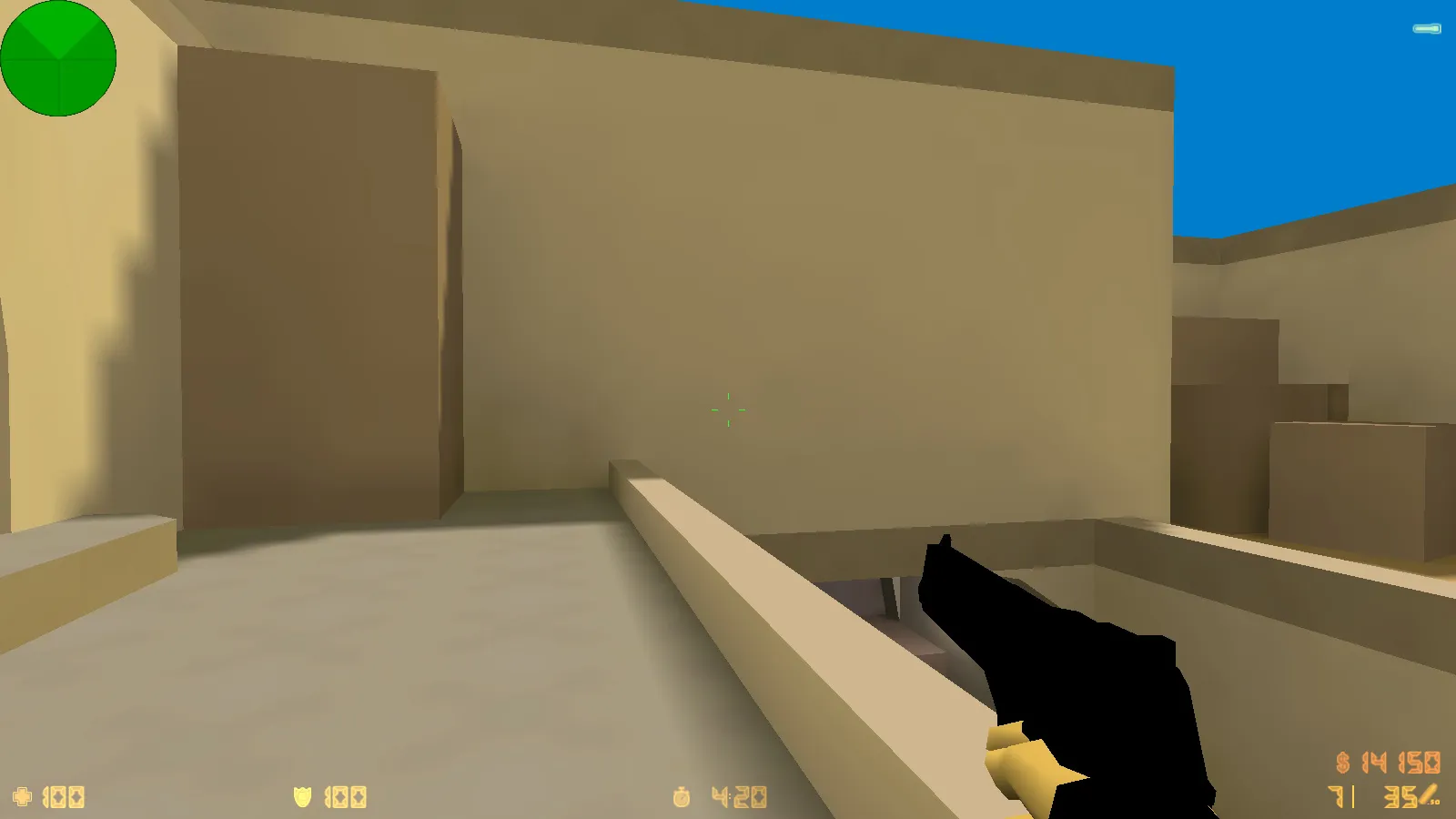 Скриншот  CS 1.6 100 FPS: оптимизированная сборка с конфигом, черно-синим меню и повышением FPS