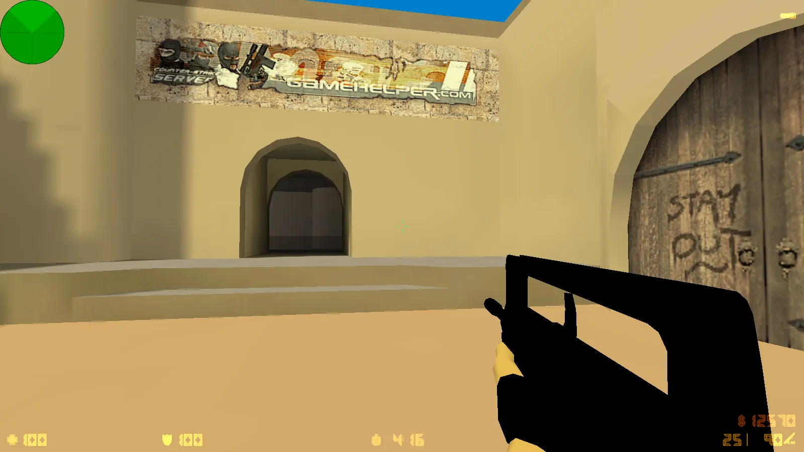 Скриншот  CS 1.6 100 FPS: оптимизированная сборка с конфигом, черно-синим меню и повышением FPS