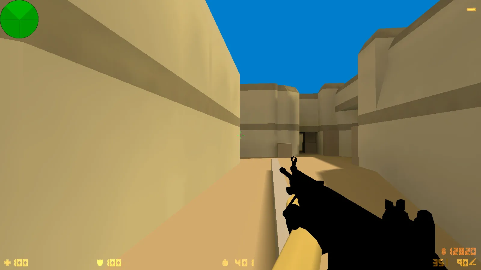 Скриншот  CS 1.6 100 FPS: оптимизированная сборка с конфигом, черно-синим меню и повышением FPS