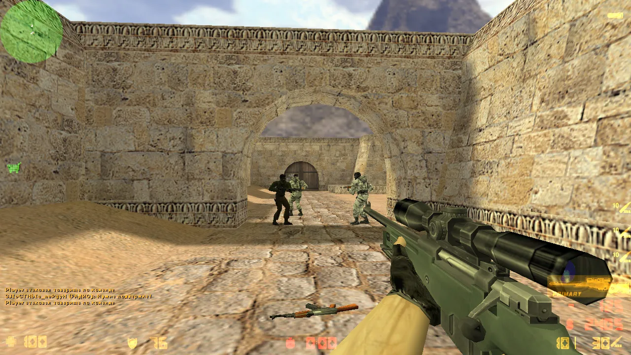 Скриншот CS 1.6 144 Гц сборка: оптимизация для плавного онлайна, чистый config.cfg, Steam/Non-Steam