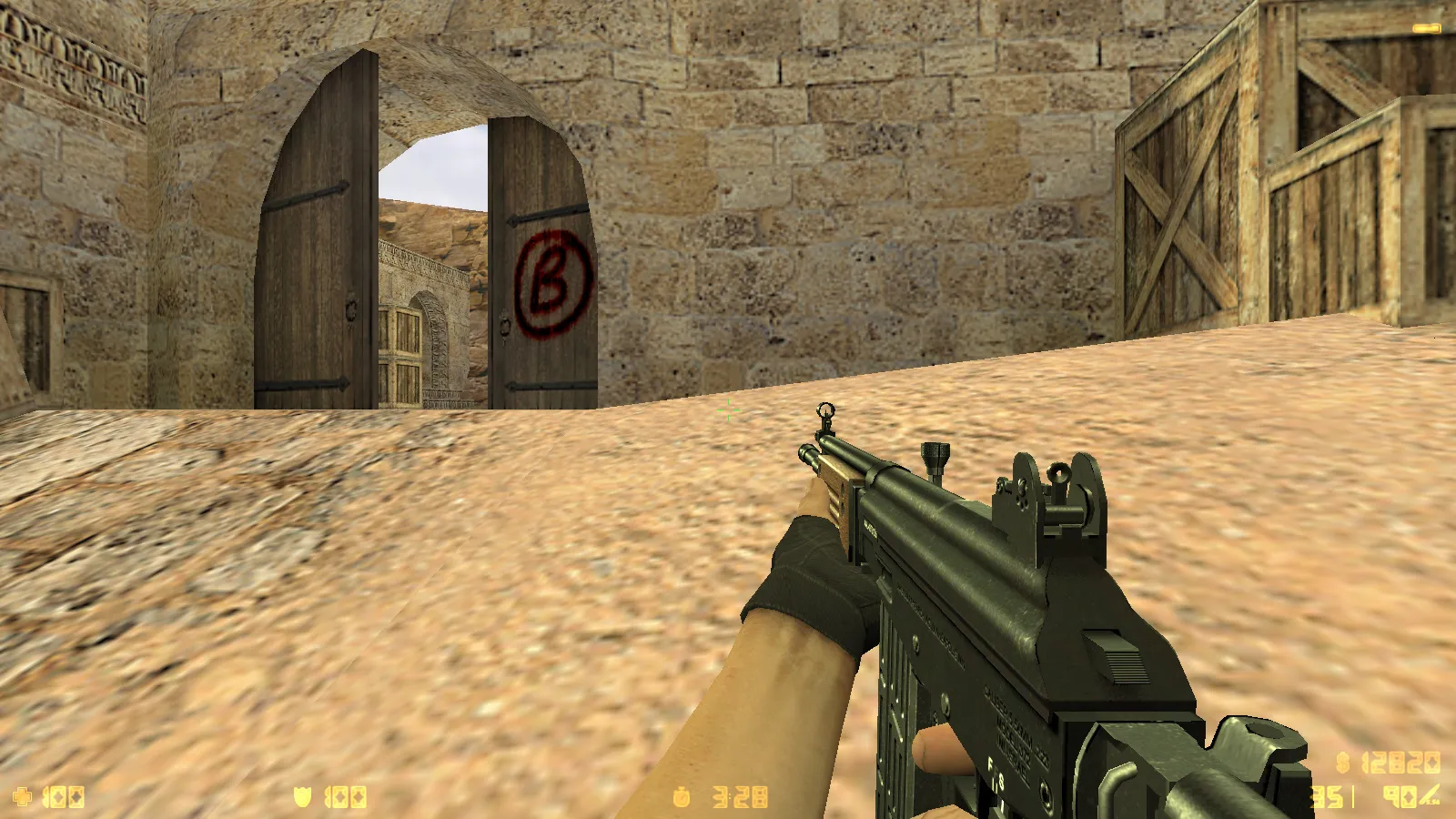 Скриншот  CS 1.6 2016 года: сборка с 9 новинками, оптимизированным конфигом, темным меню и обновленными моделями оружия