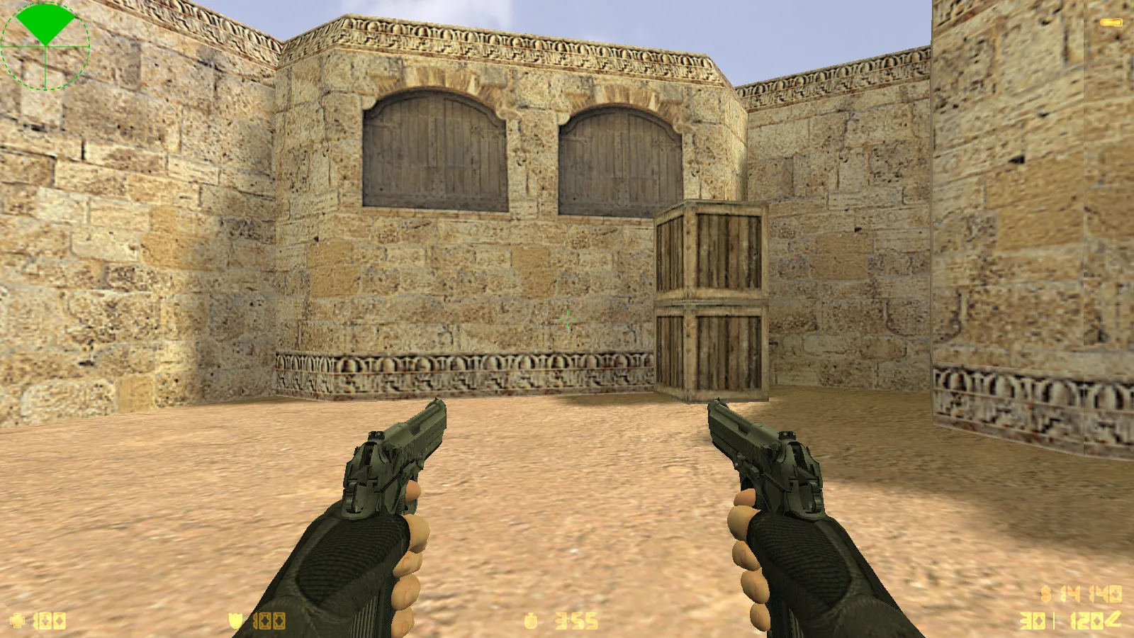 Скриншот  CS 1.6 2016 года: сборка с 9 новинками, оптимизированным конфигом, темным меню и обновленными моделями оружия