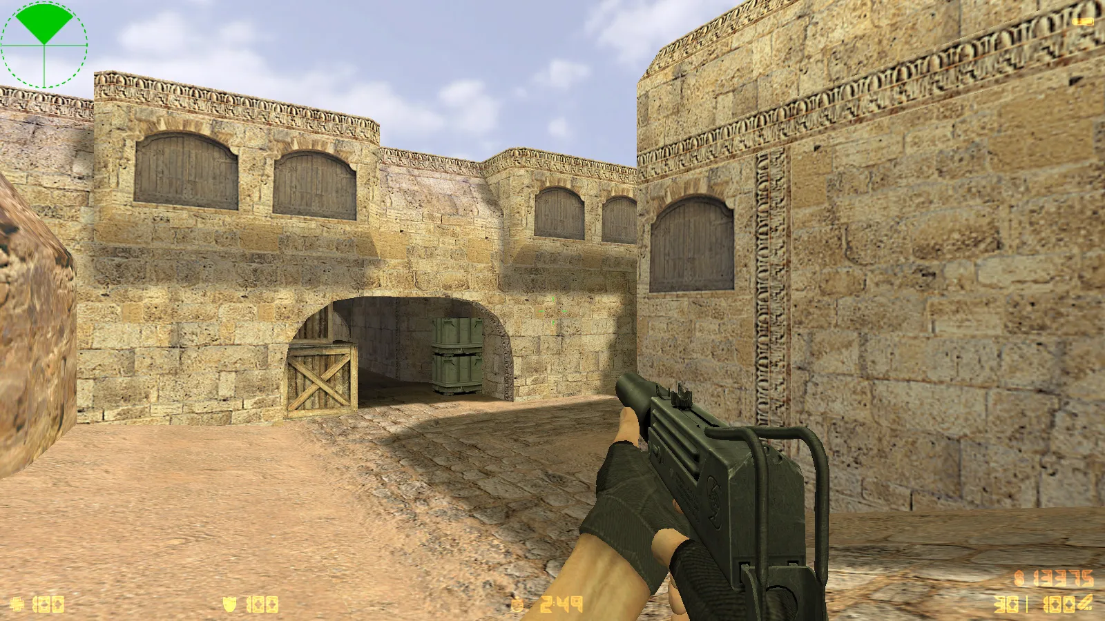 Скриншот  CS 1.6 2016 года: сборка с 9 новинками, оптимизированным конфигом, темным меню и обновленными моделями оружия