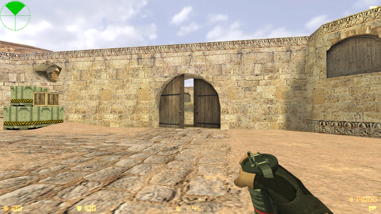 Скриншот  CS 1.6 2016 года: сборка с 9 новинками, оптимизированным конфигом, темным меню и обновленными моделями оружия