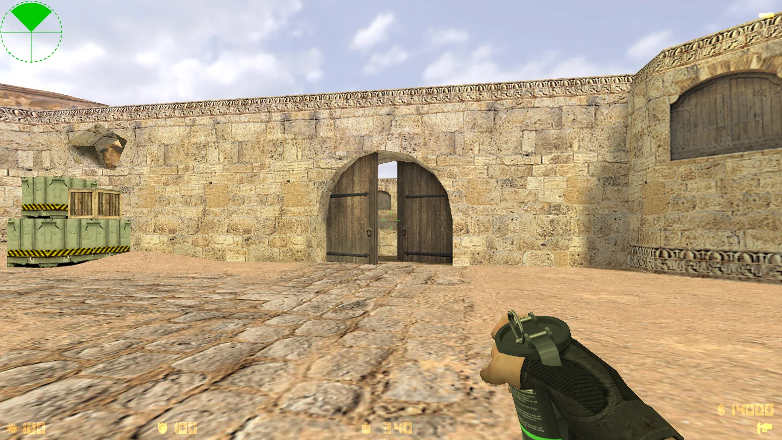 Скриншот  CS 1.6 2016 года: сборка с 9 новинками, оптимизированным конфигом, темным меню и обновленными моделями оружия