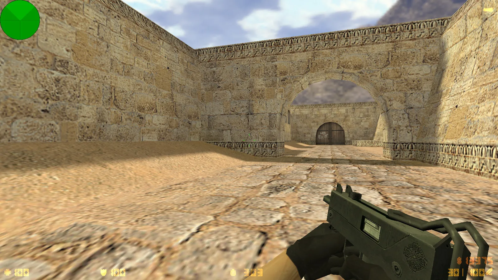 Скриншот  CS 1.6 2017 года: сборка с 30 HD-моделями оружия, темным меню, оптимальным конфигом и звуками