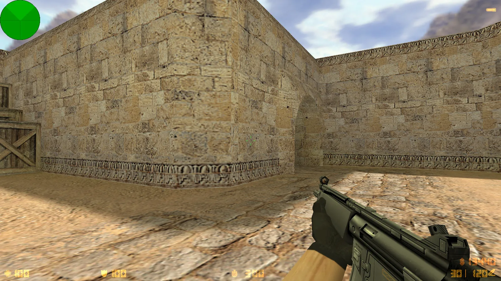 Скриншот  CS 1.6 2017 года: сборка с 30 HD-моделями оружия, темным меню, оптимальным конфигом и звуками