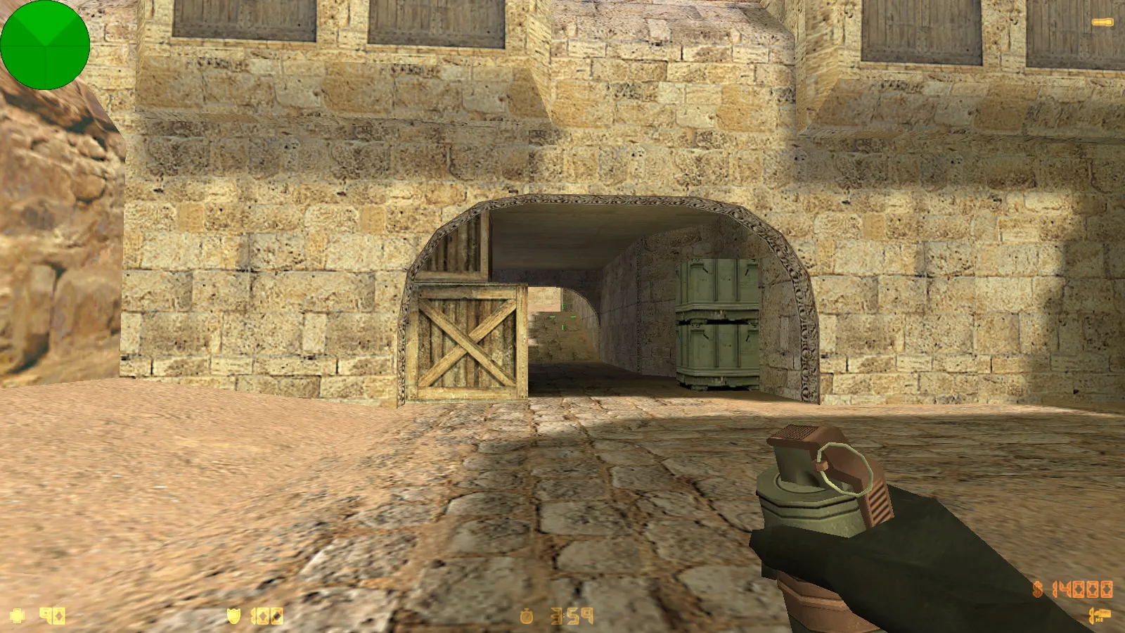 Скриншот  CS 1.6 2017 года: сборка с 30 HD-моделями оружия, темным меню, оптимальным конфигом и звуками