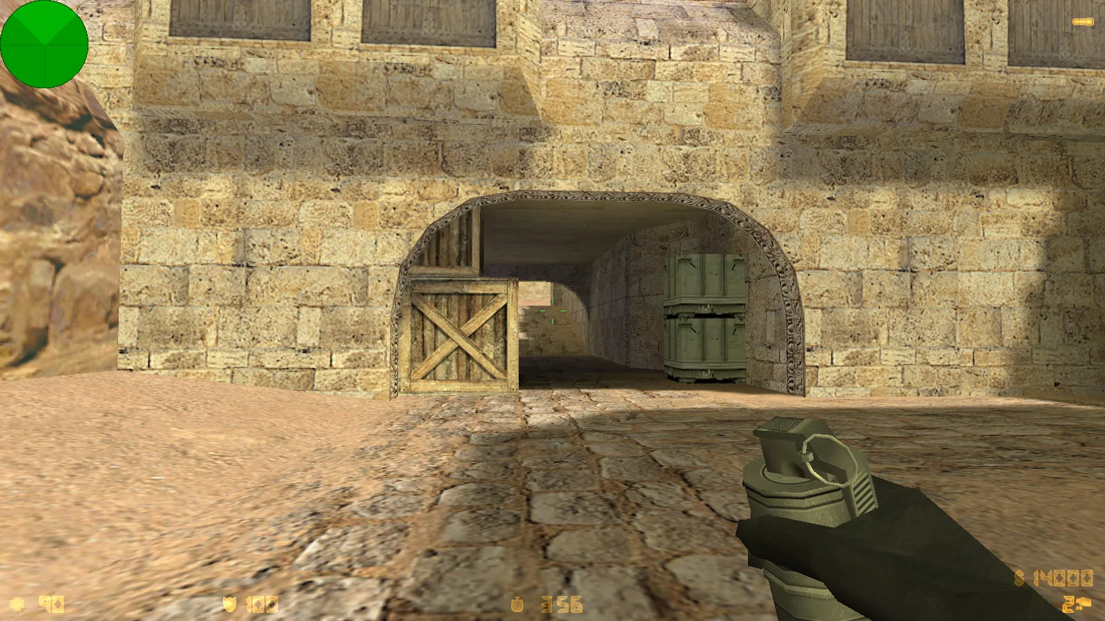 Скриншот  CS 1.6 2017 года: сборка с 30 HD-моделями оружия, темным меню, оптимальным конфигом и звуками