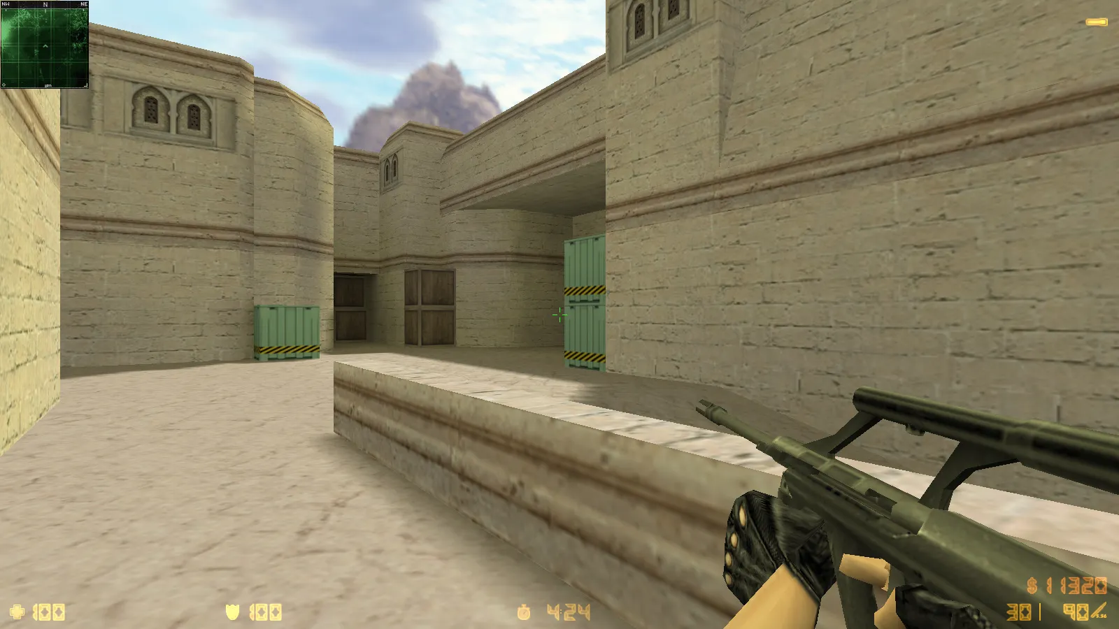 Скриншот  CS 1.6 2019 года — сборка с 10 апгрейдами: HD оружие, черное меню, GIGN-фон, звуки, музыка и оптимизированный config.cfg