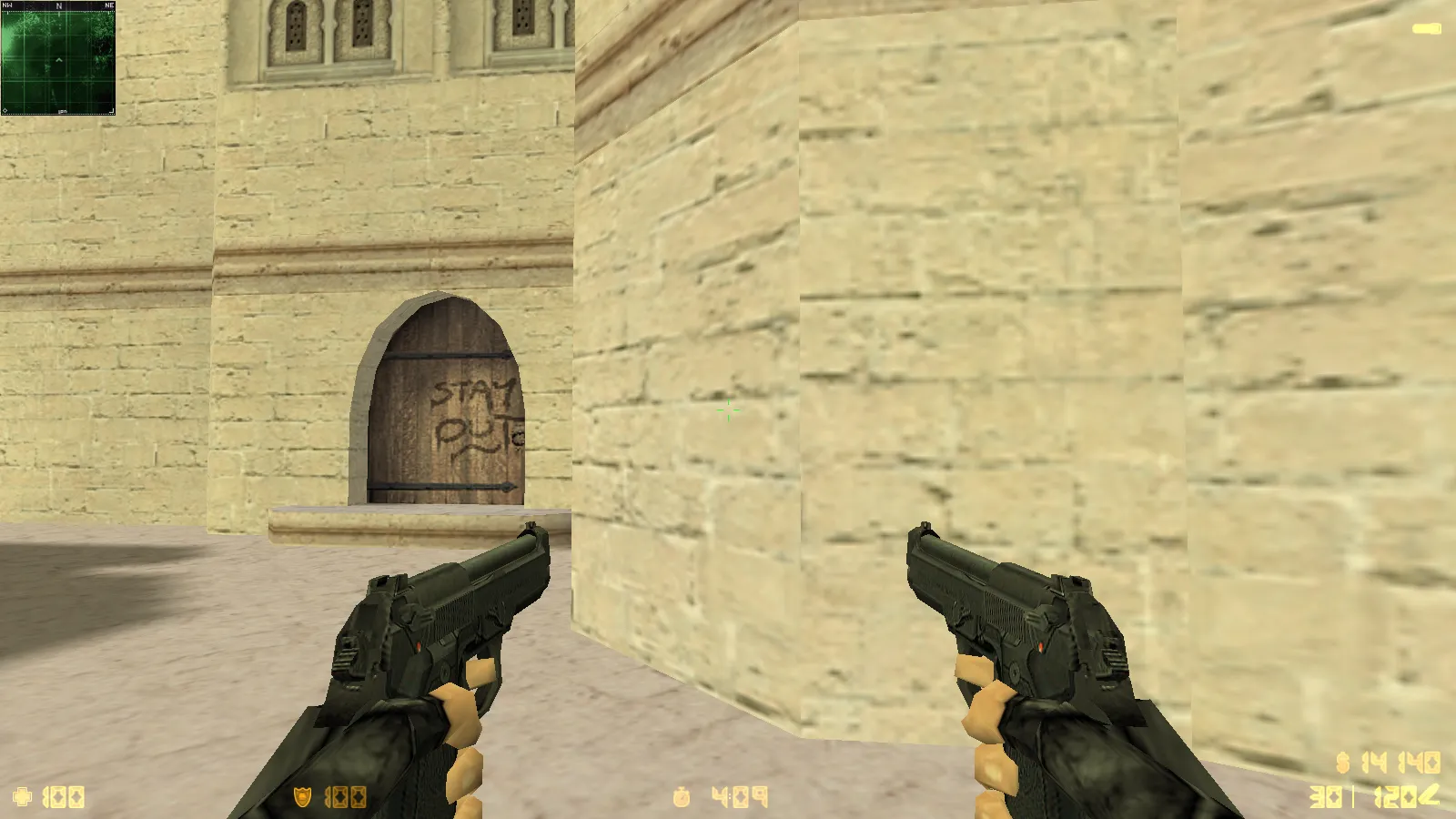 Скриншот  CS 1.6 2019 года — сборка с 10 апгрейдами: HD оружие, черное меню, GIGN-фон, звуки, музыка и оптимизированный config.cfg