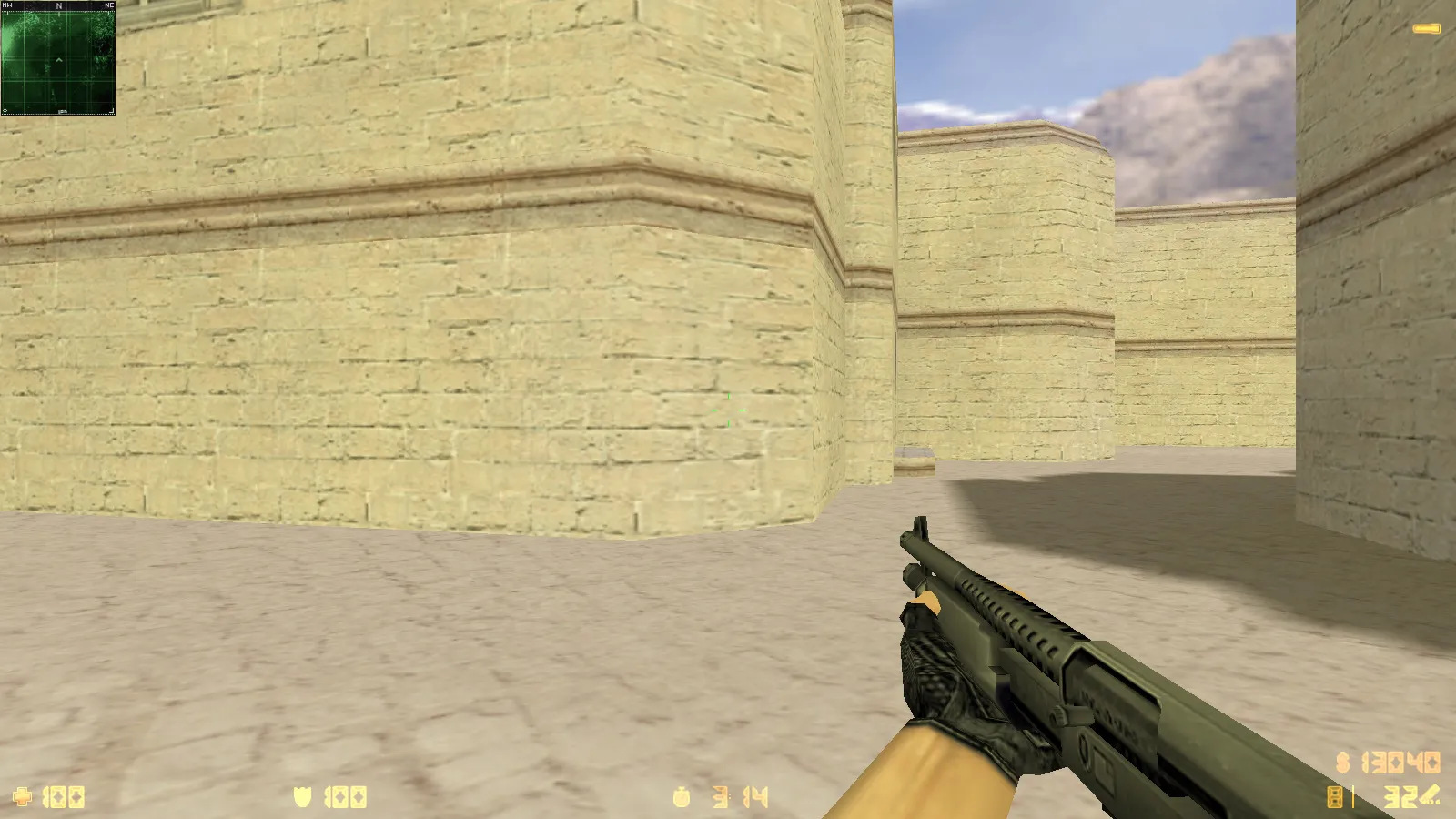 Скриншот  CS 1.6 2019 года — сборка с 10 апгрейдами: HD оружие, черное меню, GIGN-фон, звуки, музыка и оптимизированный config.cfg