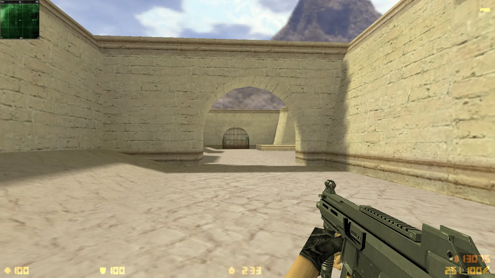 Скриншот  CS 1.6 2019 года — сборка с 10 апгрейдами: HD оружие, черное меню, GIGN-фон, звуки, музыка и оптимизированный config.cfg