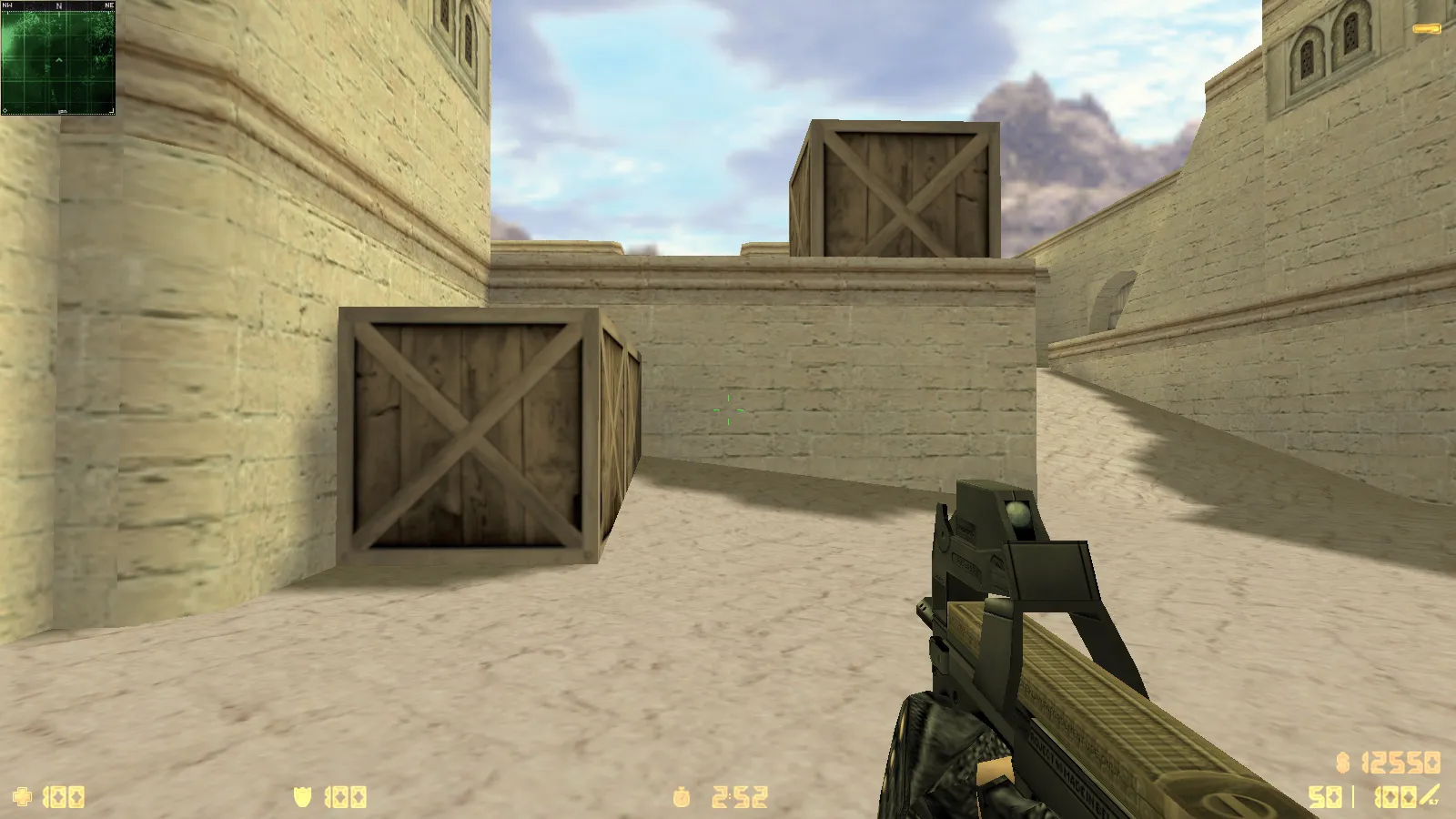 Скриншот  CS 1.6 2019 года — сборка с 10 апгрейдами: HD оружие, черное меню, GIGN-фон, звуки, музыка и оптимизированный config.cfg