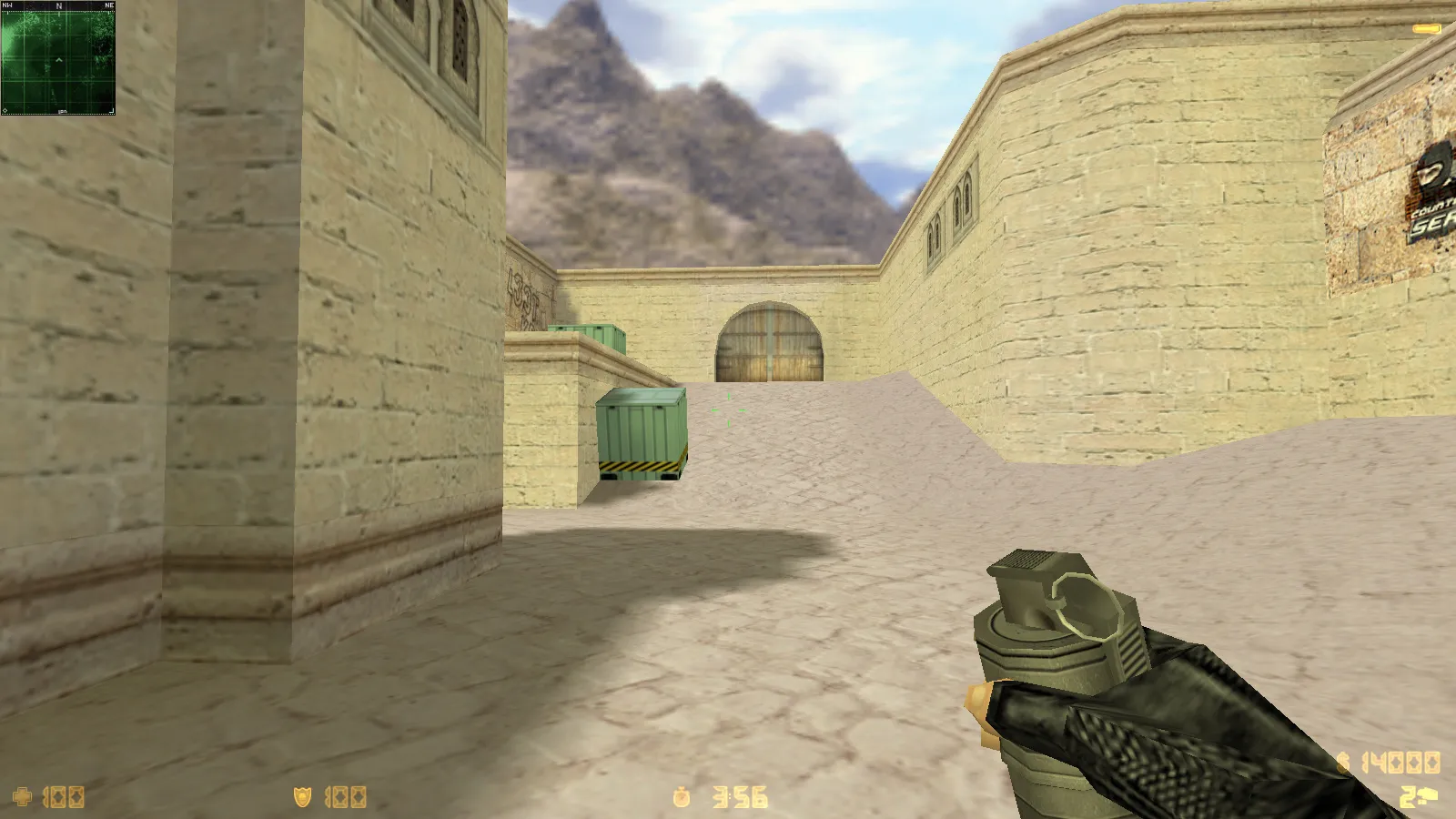 Скриншот  CS 1.6 2019 года — сборка с 10 апгрейдами: HD оружие, черное меню, GIGN-фон, звуки, музыка и оптимизированный config.cfg