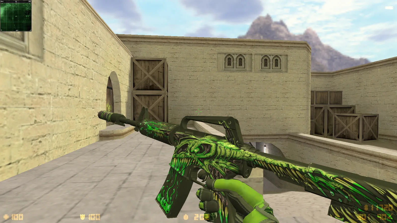 Скриншот CS 1.6 2020 сборка: 11 апгрейдов, 29 скинов, черное меню, звуки, музыка, оптимизированный config.cfg