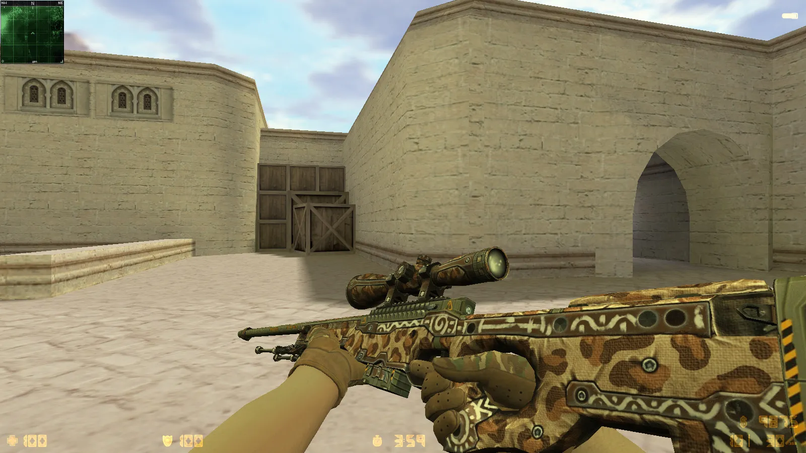 Скриншот  CS 1.6 2020 сборка: 11 апгрейдов, 29 скинов, черное меню, звуки, музыка, оптимизированный config.cfg