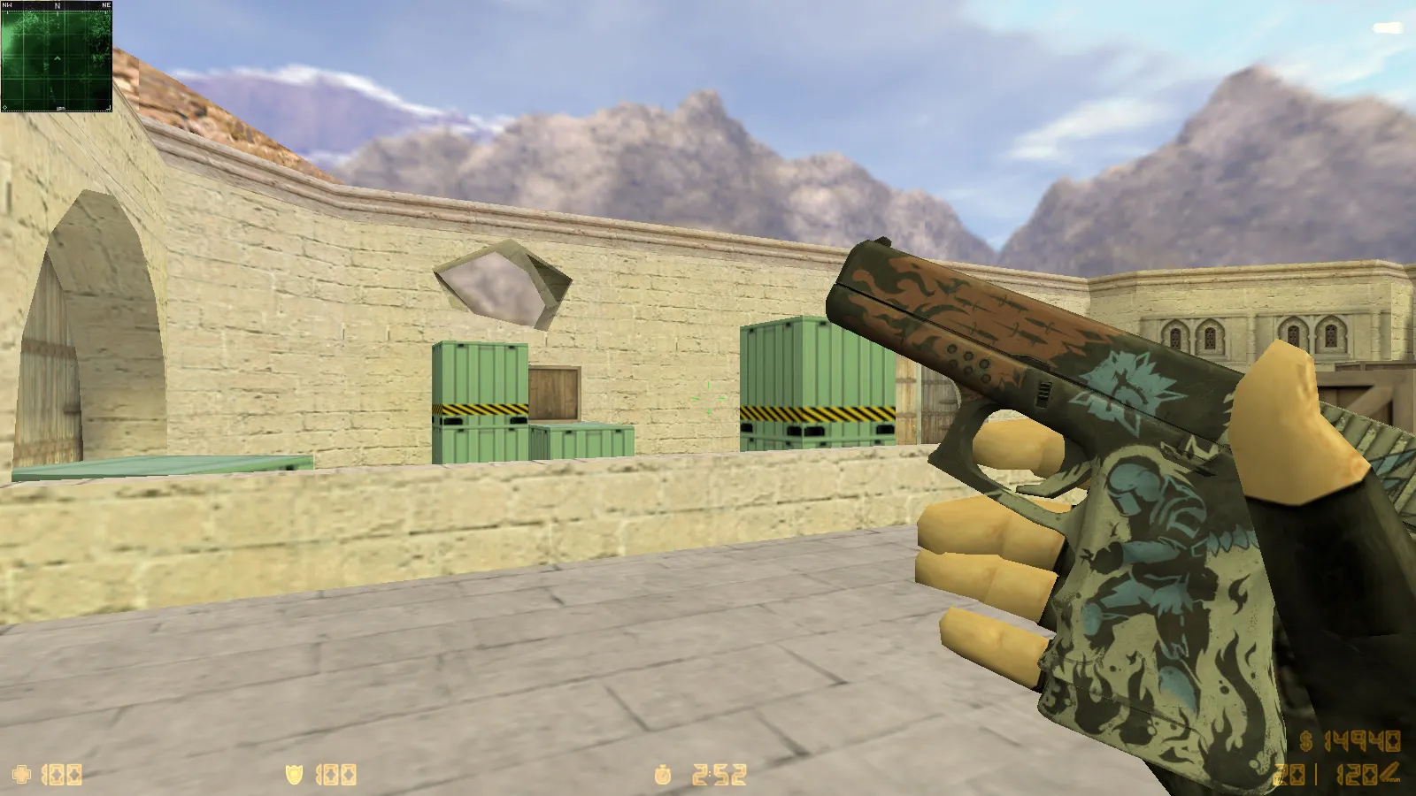 Скриншот  CS 1.6 2020 сборка: 11 апгрейдов, 29 скинов, черное меню, звуки, музыка, оптимизированный config.cfg