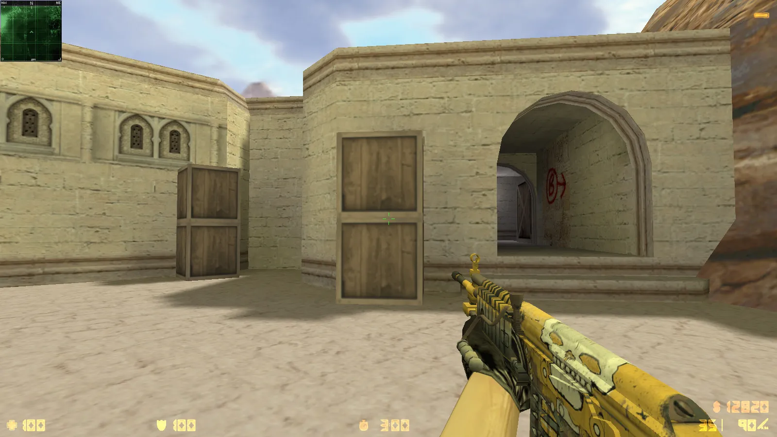 Скриншот  CS 1.6 2020 сборка: 11 апгрейдов, 29 скинов, черное меню, звуки, музыка, оптимизированный config.cfg