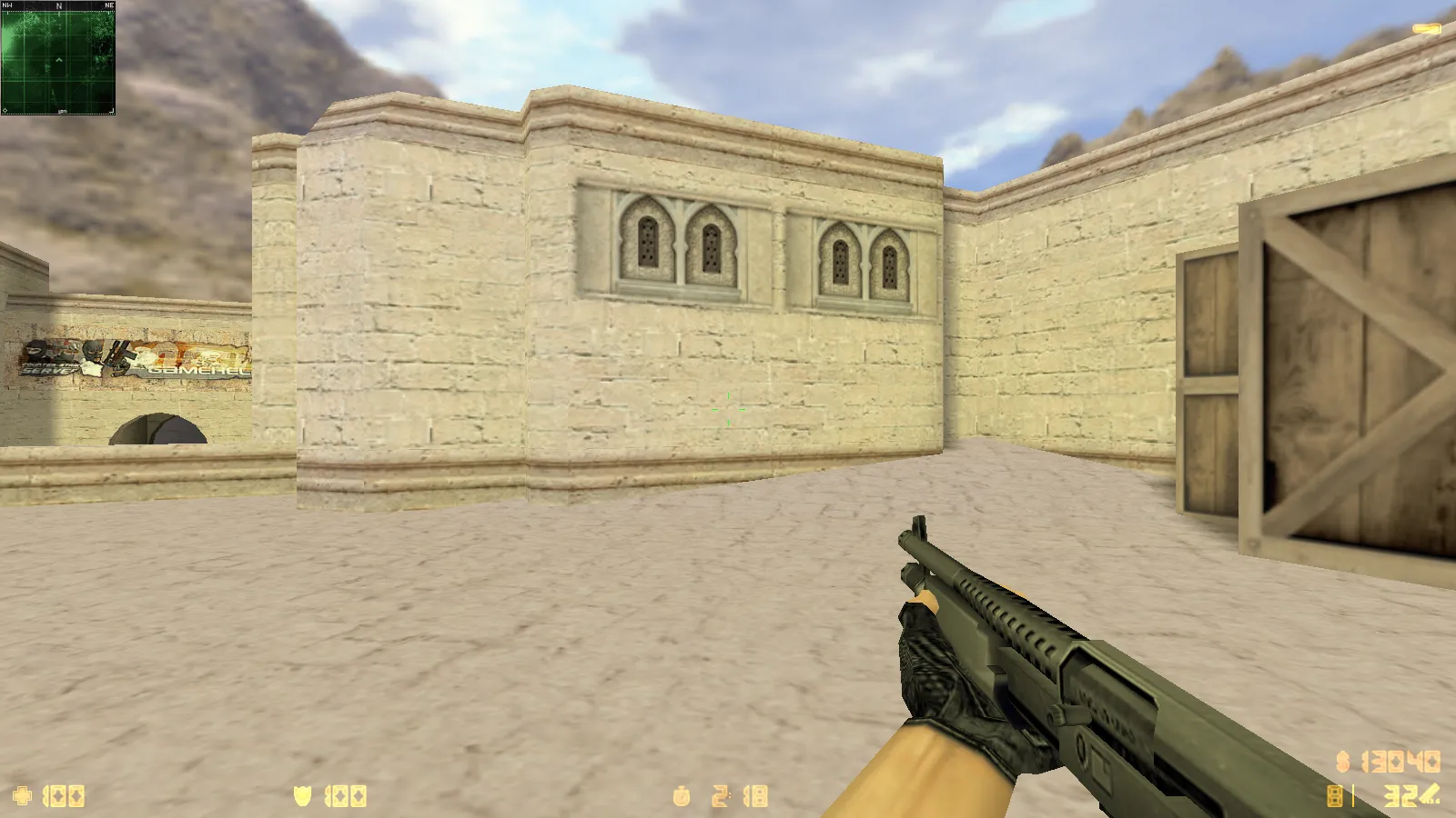 Скриншот  CS 1.6 2020 сборка: 11 апгрейдов, 29 скинов, черное меню, звуки, музыка, оптимизированный config.cfg