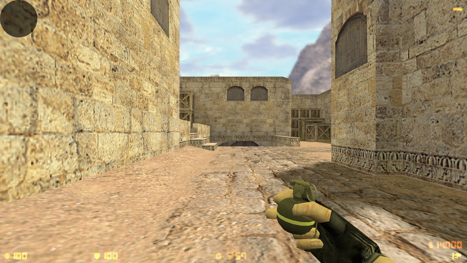 Скриншот  CS 1.6 2021 года: сборка с 9 правками, 29 скинами оружия, темным меню, Howl-фоном и оптимизированным конфигом