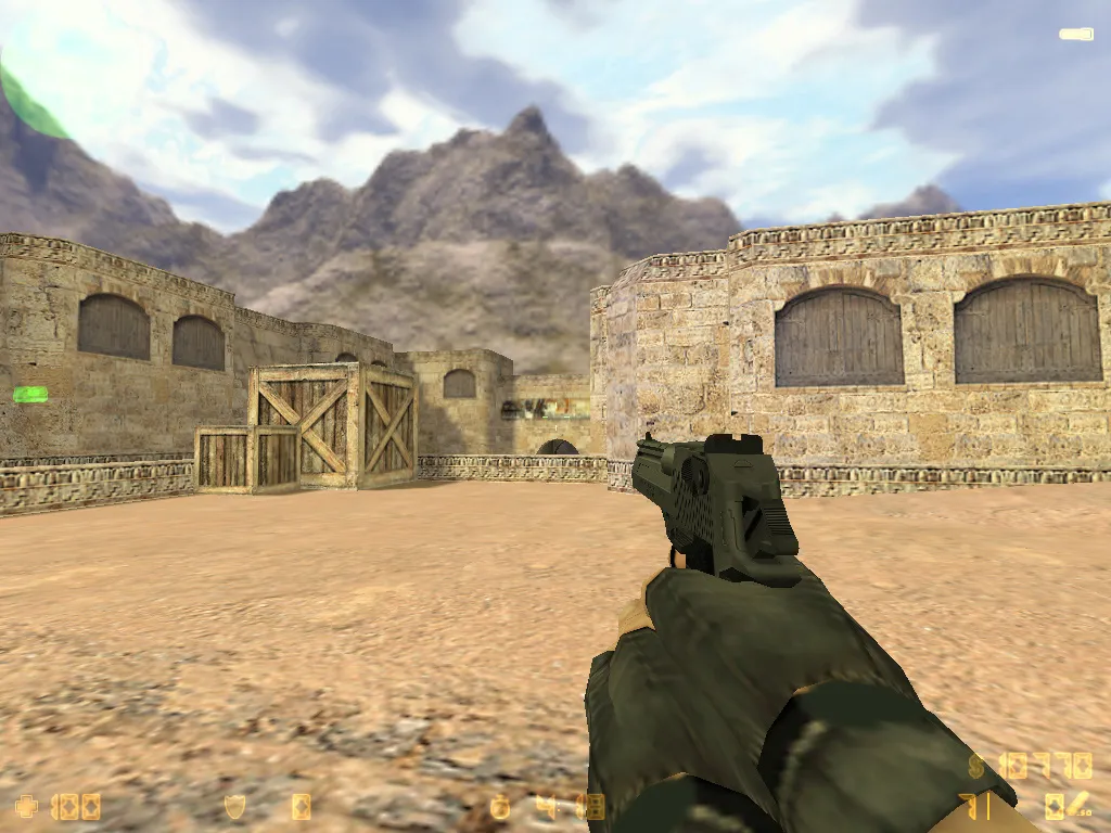 Скриншот  CS 1.6 adidas сборка: 27 черных скинов, спецназ и террористы в костюмах, темная тема меню и оптимизированный конфиг