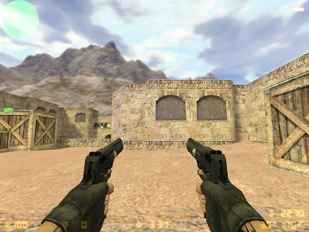 Скриншот  CS 1.6 adidas сборка: 27 черных скинов, спецназ и террористы в костюмах, темная тема меню и оптимизированный конфиг