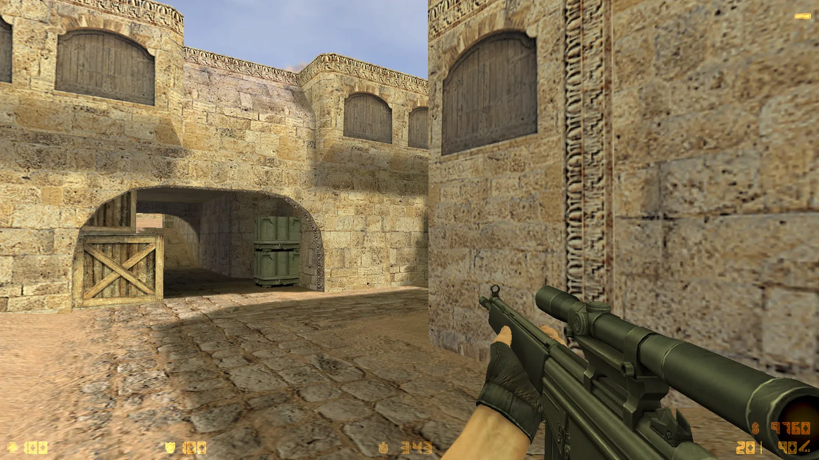 Скриншот  CS 1.6 Adrenaline: сборка со скинами, звуками и оптимизированным config.cfg для плавной игры