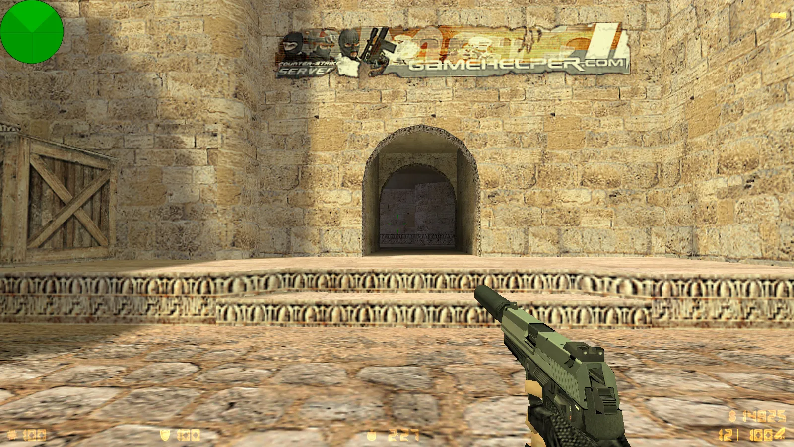 Скриншот  CS 1.6 Advanced — сборка со скинами, темным меню и оптимизированным конфигом