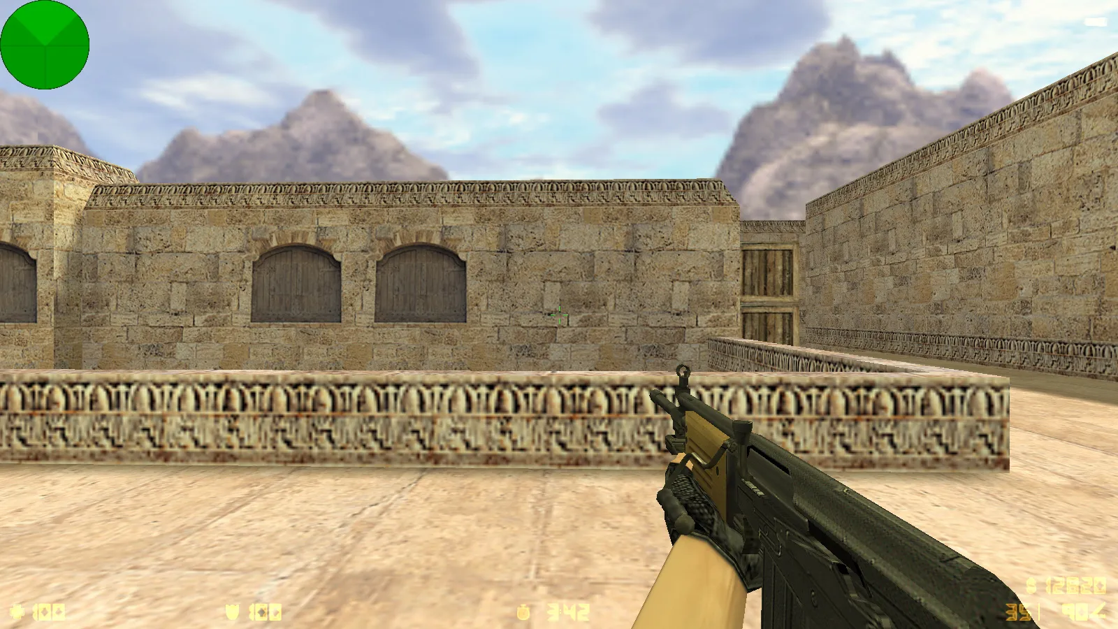 Скриншот  CS 1.6 Advanced — сборка со скинами, темным меню и оптимизированным конфигом