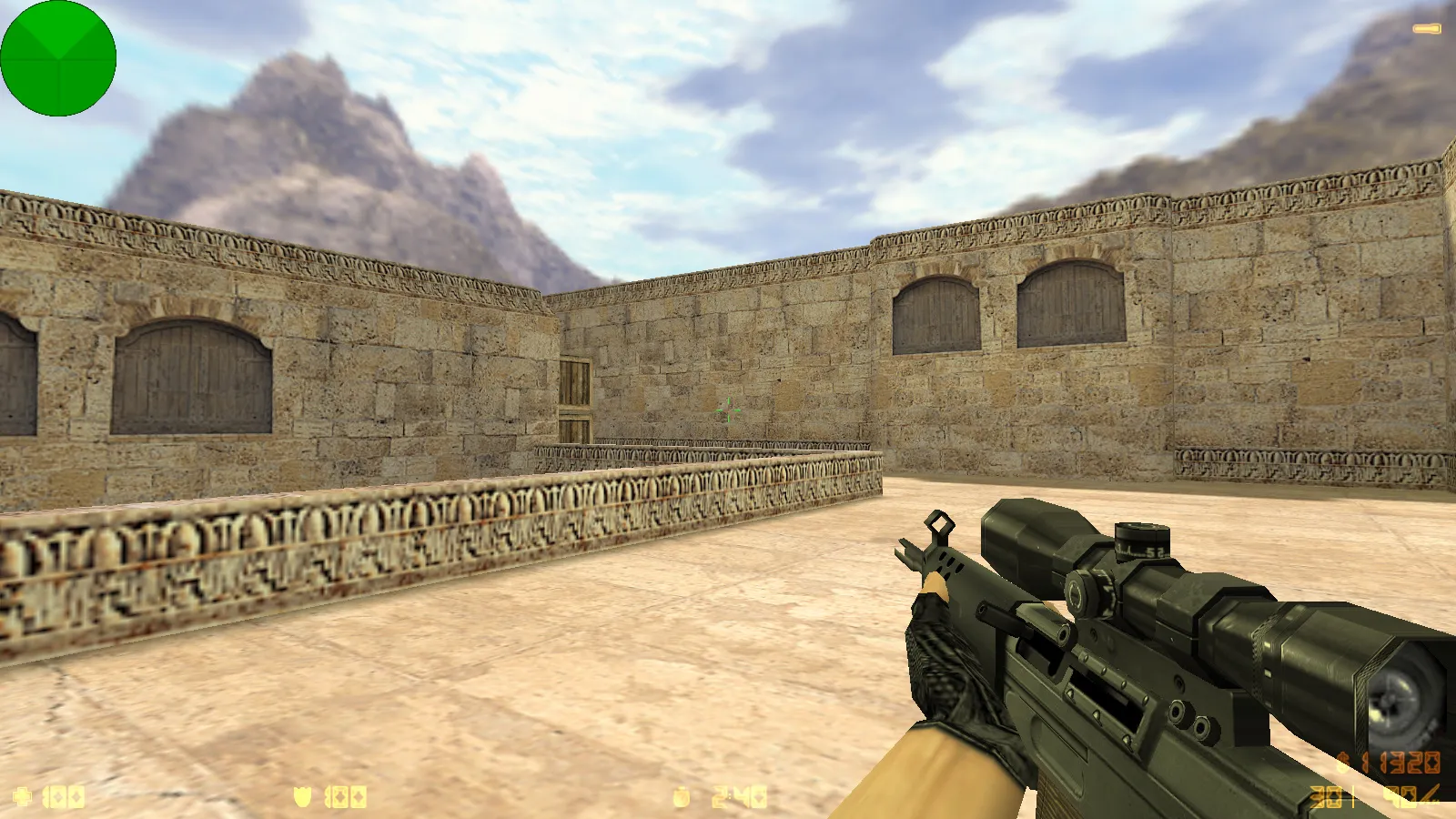 Скриншот  CS 1.6 Advanced — сборка со скинами, темным меню и оптимизированным конфигом