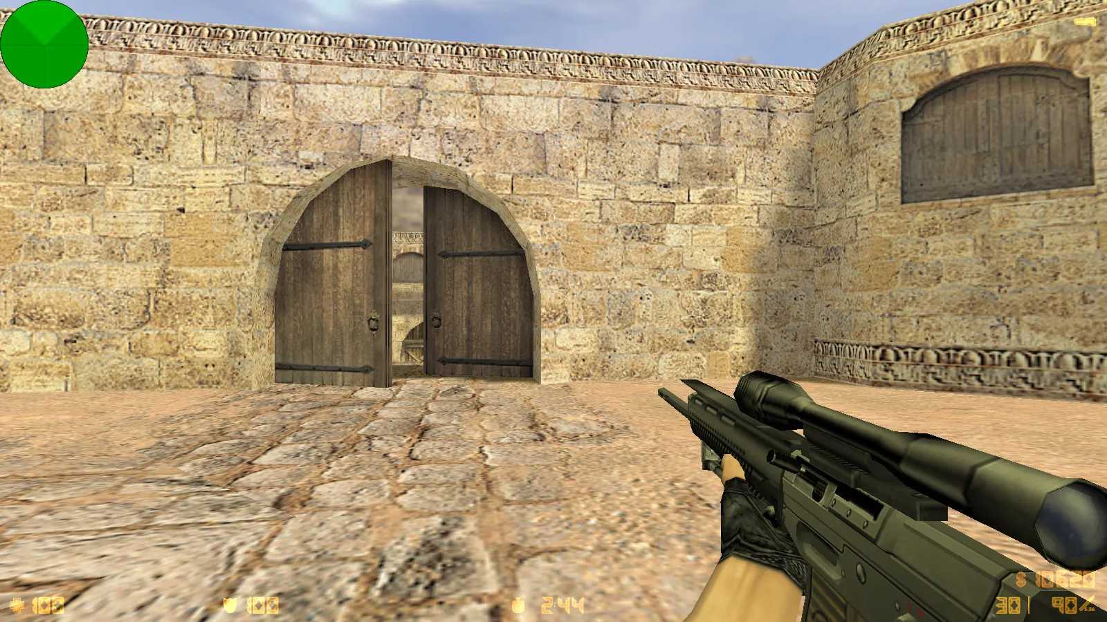 Скриншот  CS 1.6 Advanced — сборка со скинами, темным меню и оптимизированным конфигом