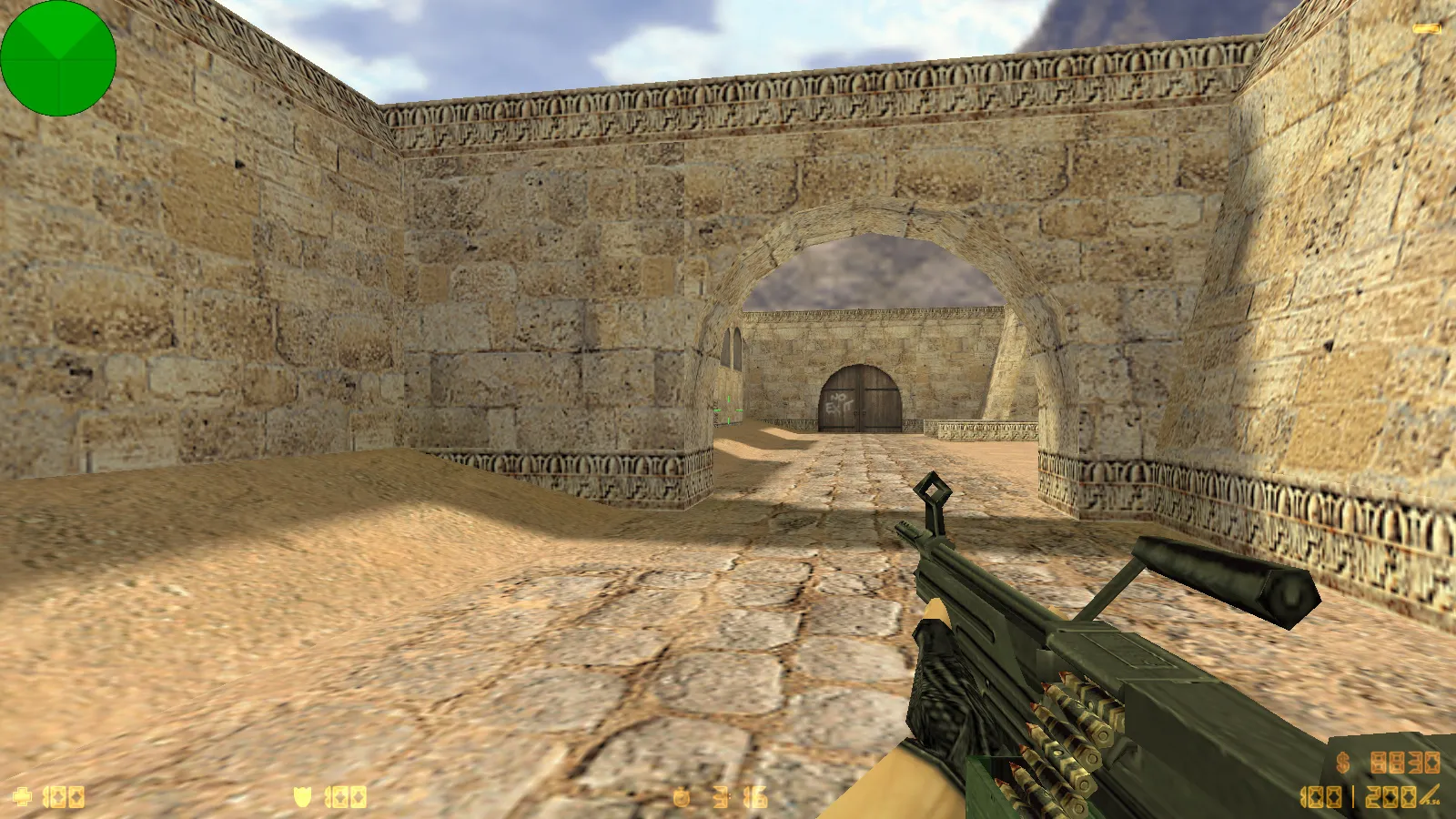 Скриншот  CS 1.6 Advanced — сборка со скинами, темным меню и оптимизированным конфигом