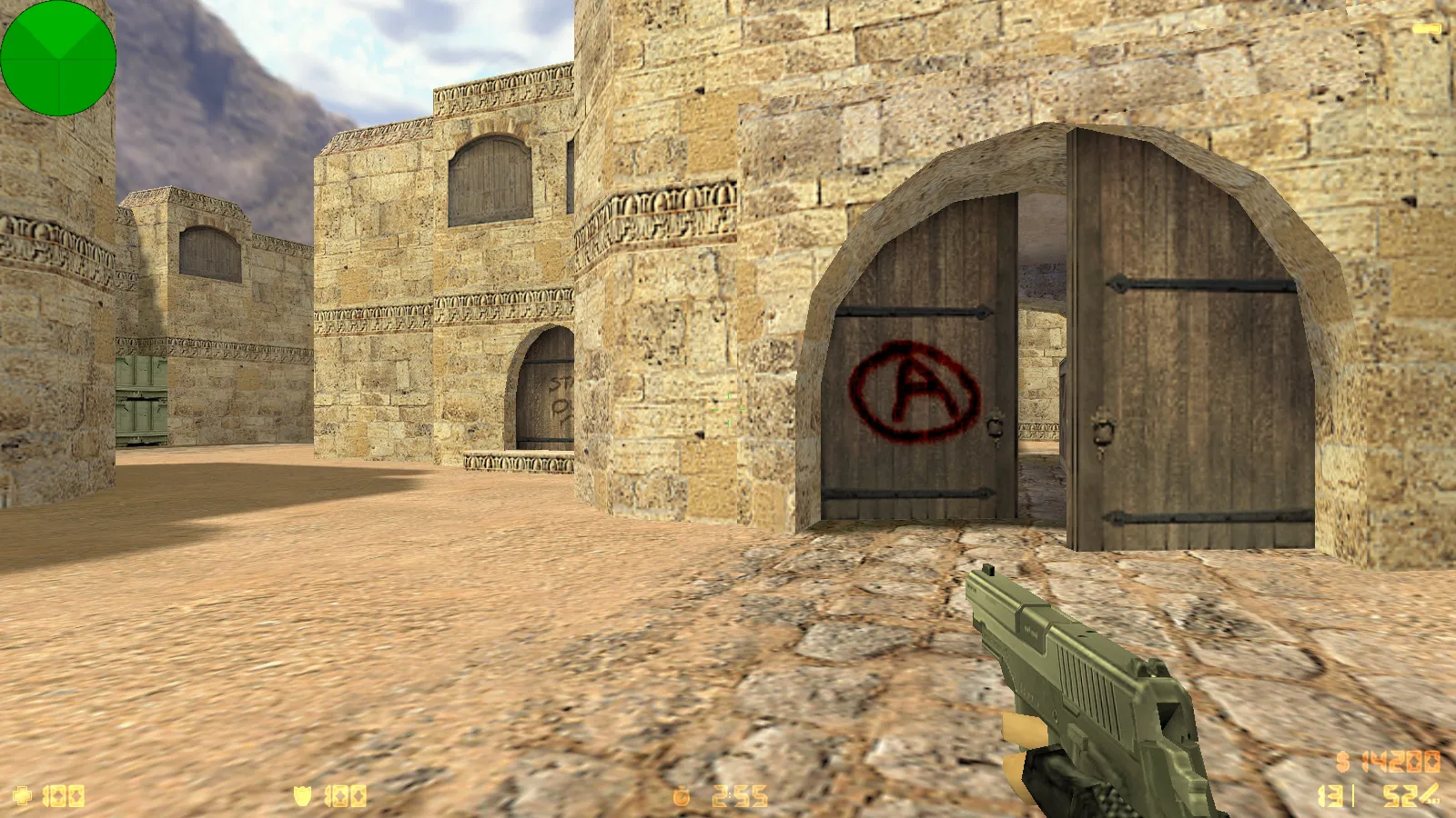 Скриншот  CS 1.6 Advanced — сборка со скинами, темным меню и оптимизированным конфигом