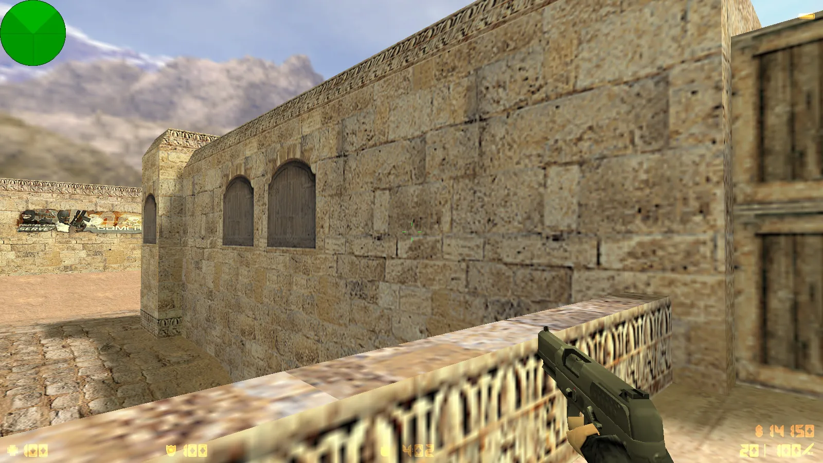 Скриншот  CS 1.6 Advanced — сборка со скинами, темным меню и оптимизированным конфигом