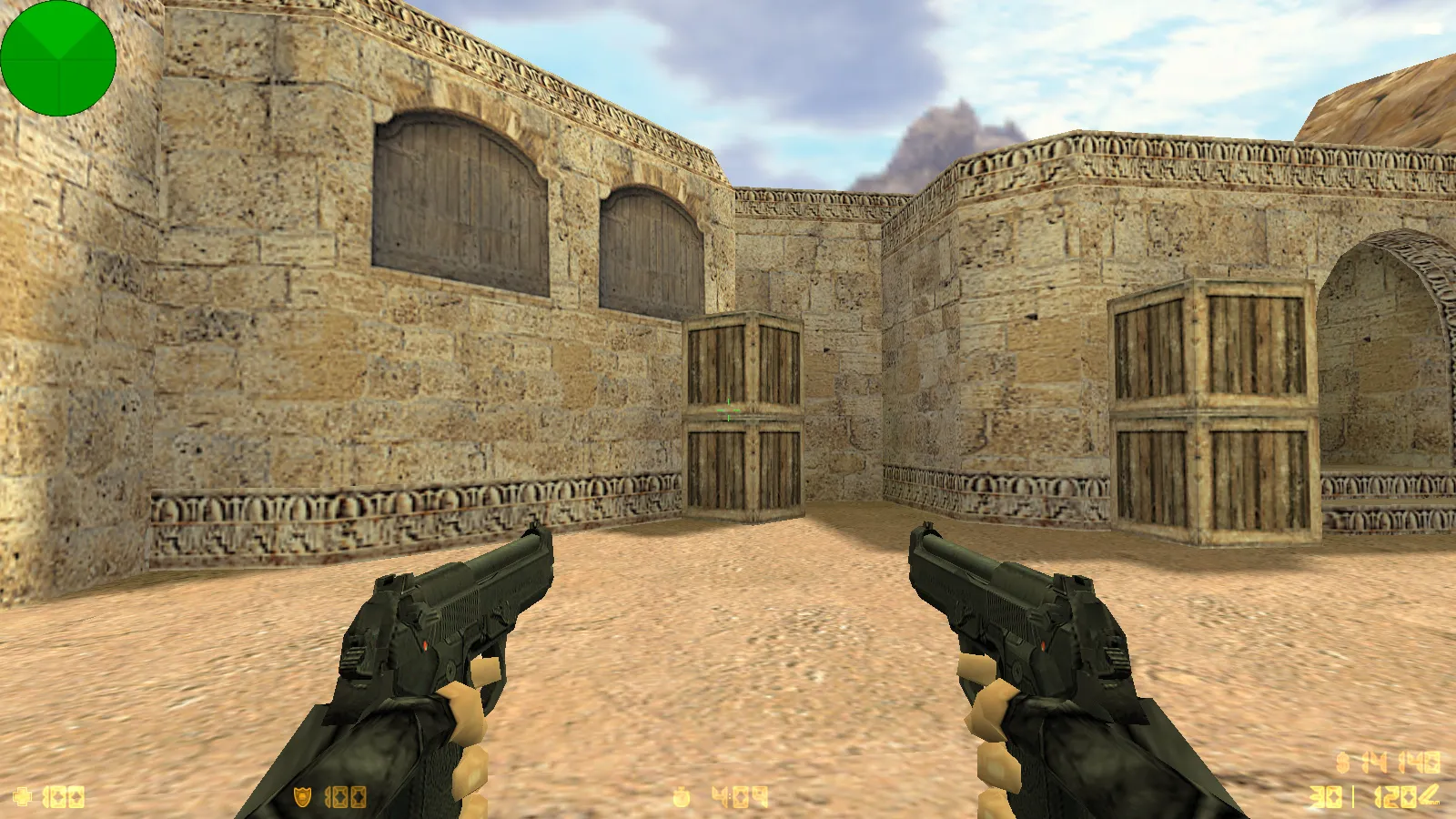 Скриншот  CS 1.6 Advanced — сборка со скинами, темным меню и оптимизированным конфигом