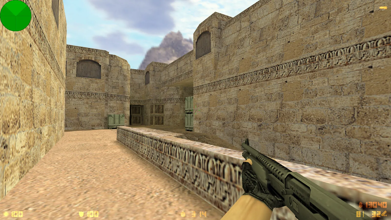 Скриншот  CS 1.6 Advanced — сборка со скинами, темным меню и оптимизированным конфигом