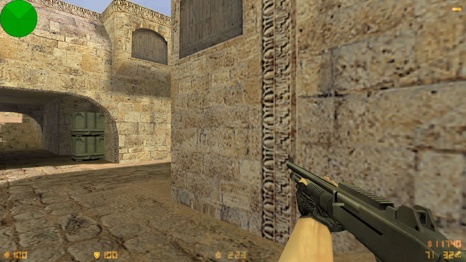 Скриншот  CS 1.6 Advanced — сборка со скинами, темным меню и оптимизированным конфигом