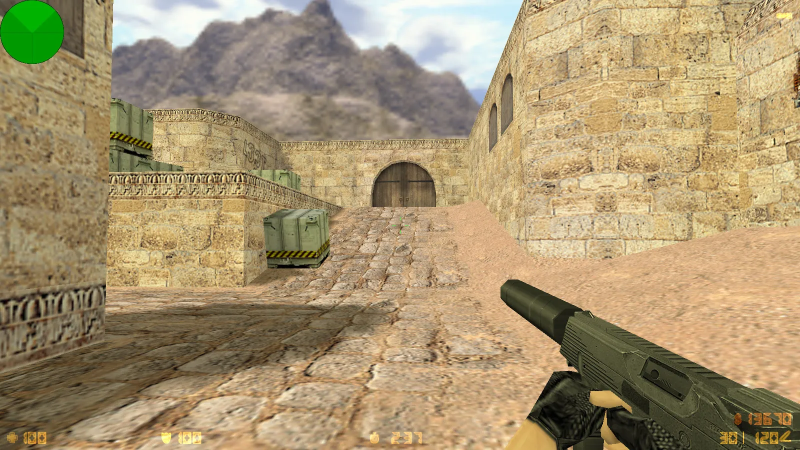 Скриншот  CS 1.6 Advanced — сборка со скинами, темным меню и оптимизированным конфигом