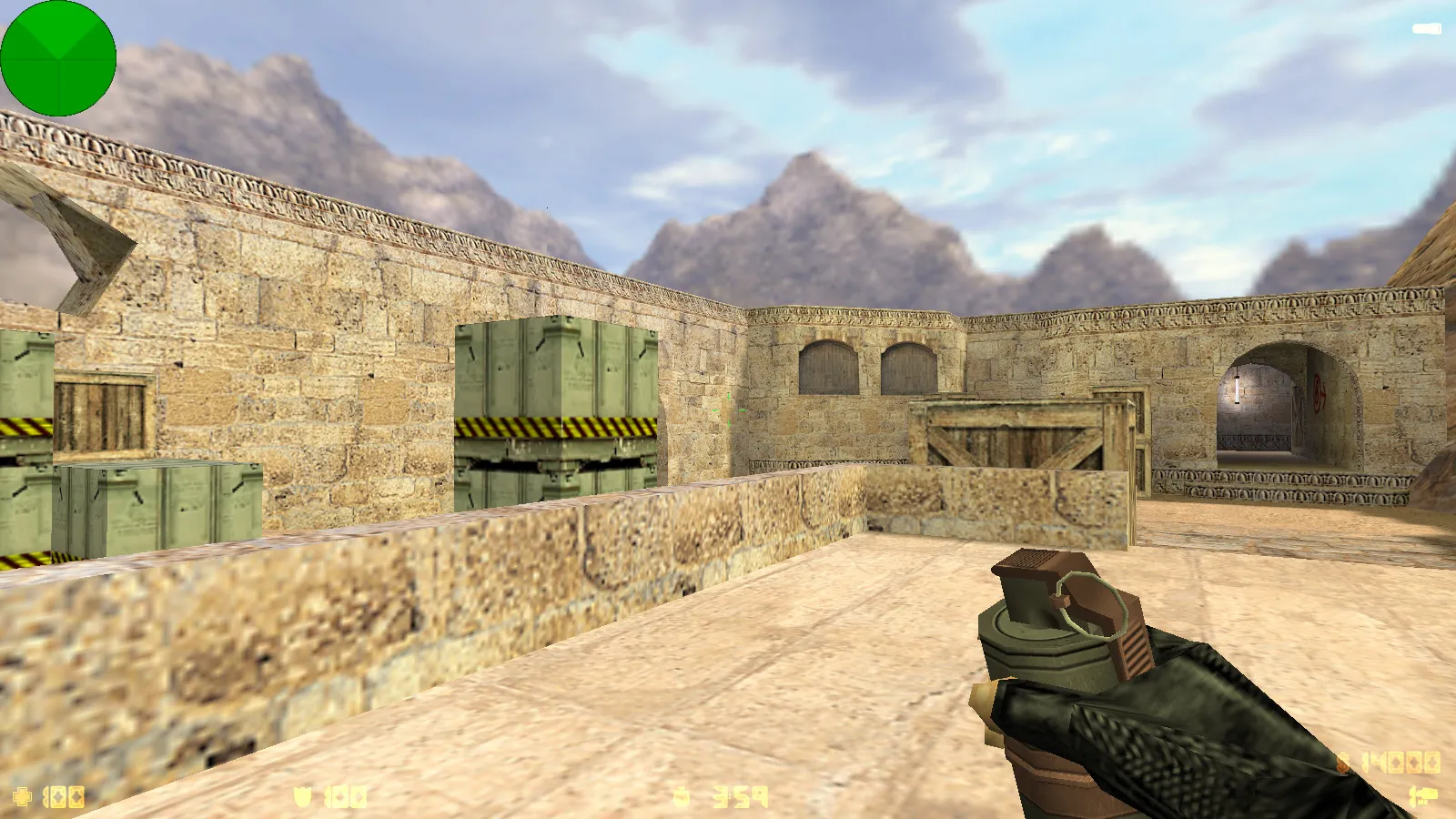 Скриншот  CS 1.6 Advanced — сборка со скинами, темным меню и оптимизированным конфигом