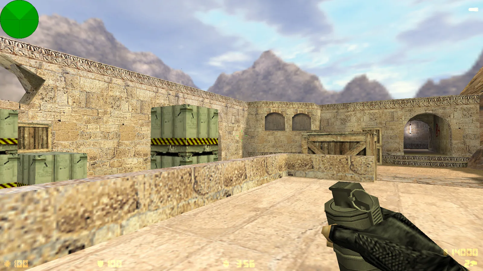 Скриншот  CS 1.6 Advanced — сборка со скинами, темным меню и оптимизированным конфигом