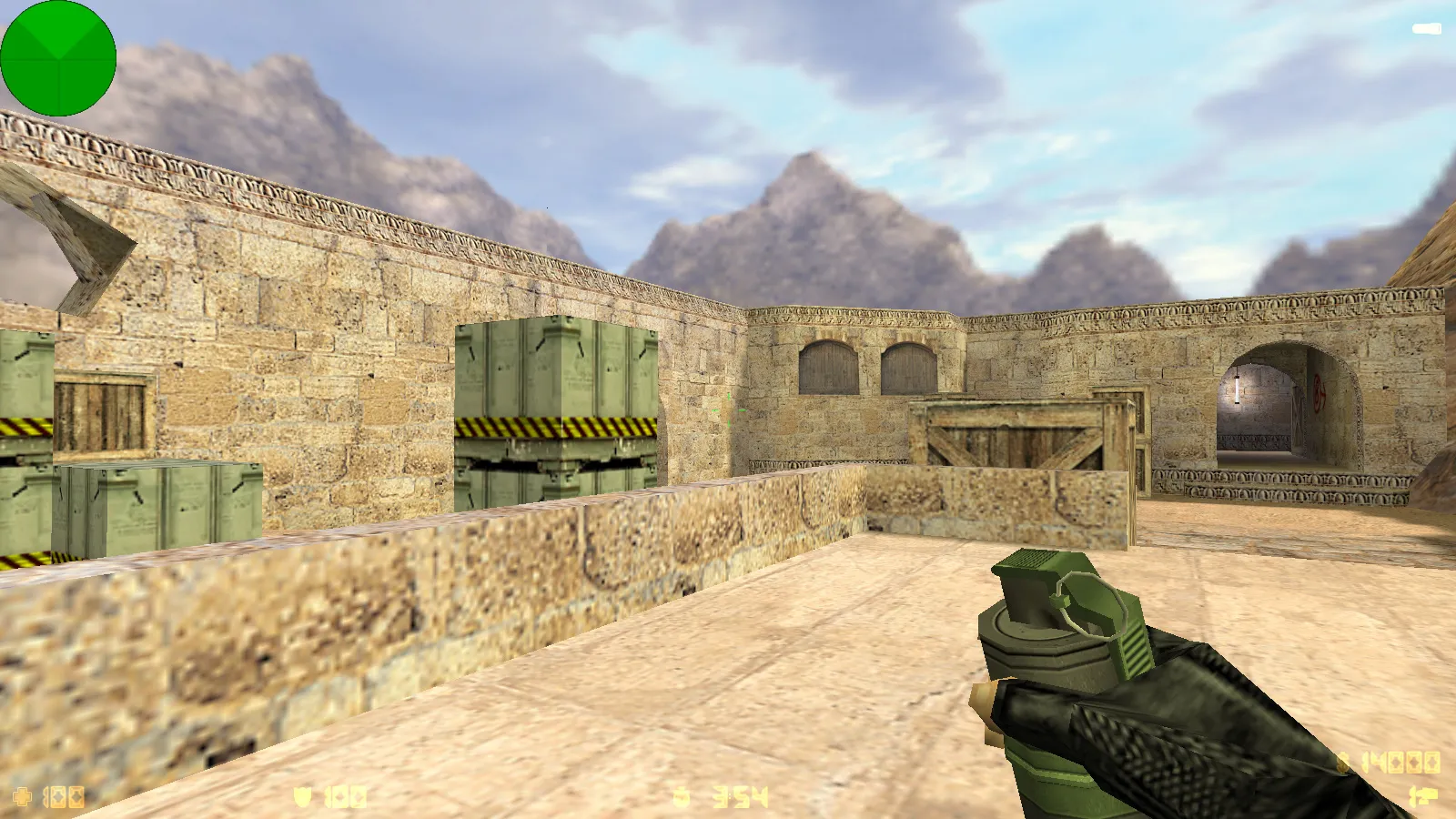 Скриншот  CS 1.6 Advanced — сборка со скинами, темным меню и оптимизированным конфигом