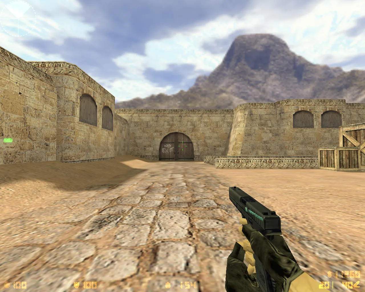 Скриншот  CS 1.6 от AIMPOWER: блогерская сборка с 7 правками, скинами, красно-синими моделями, черным меню и оптимизированным конфигом