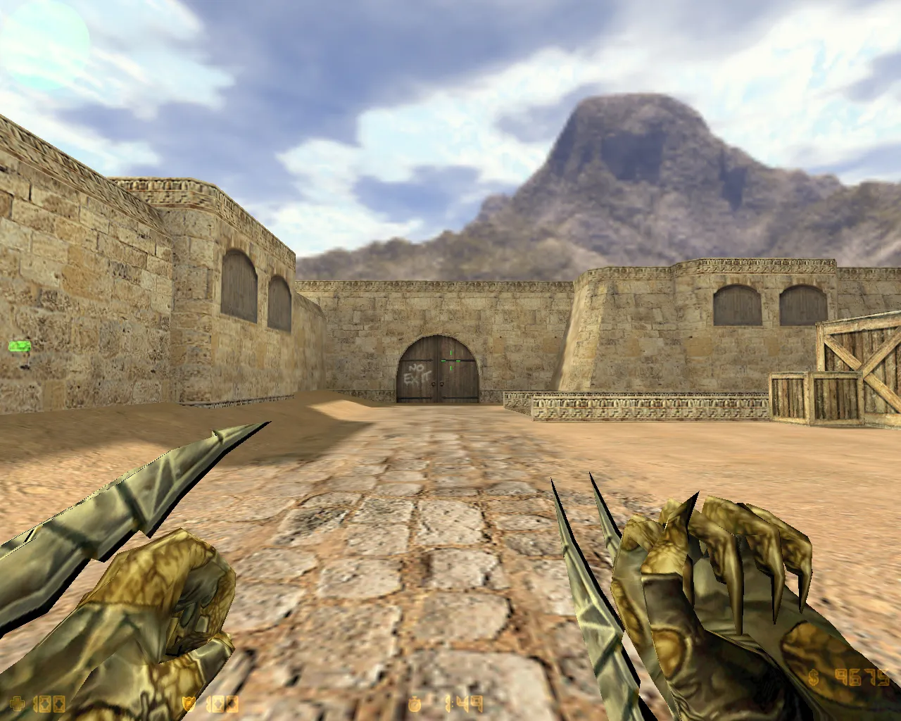 Скриншот CS 1.6 «Чужой против Хищника» — тематическая сборка: звуки, меню, конфиг и моды