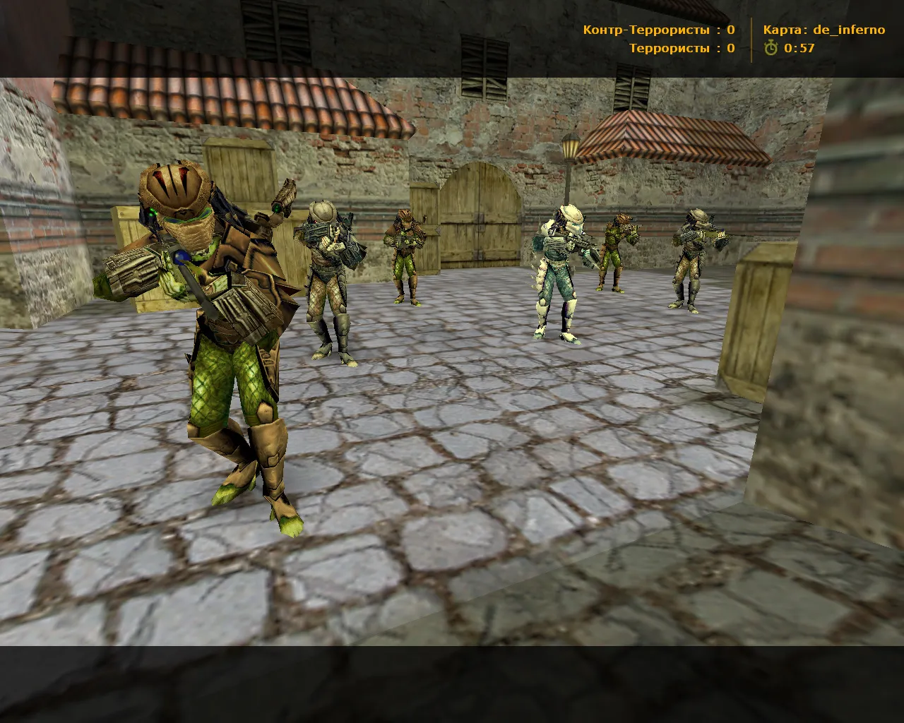 Скриншот  CS 1.6 «Чужой против Хищника» — тематическая сборка: звуки, меню, конфиг и моды