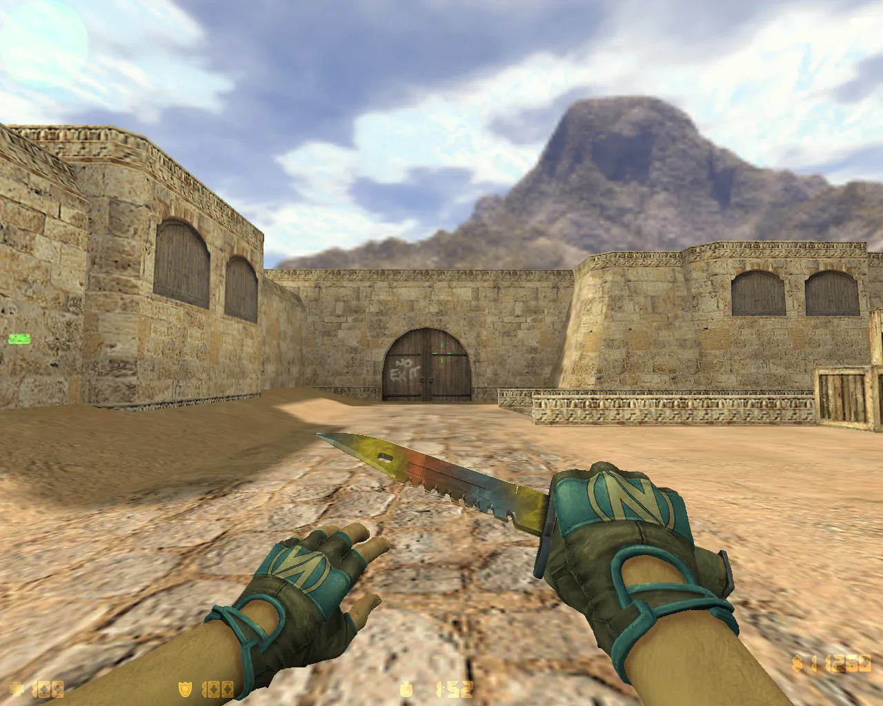 Скриншот CS 1.6 от Амона 2017 v1: блогерская сборка с 26 скинами, темной темой меню, звуками и оптимизированным конфигом