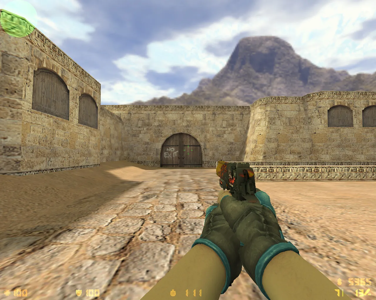 Скриншот  CS 1.6 от Амона 2017 v1: блогерская сборка с 26 скинами, темной темой меню, звуками и оптимизированным конфигом