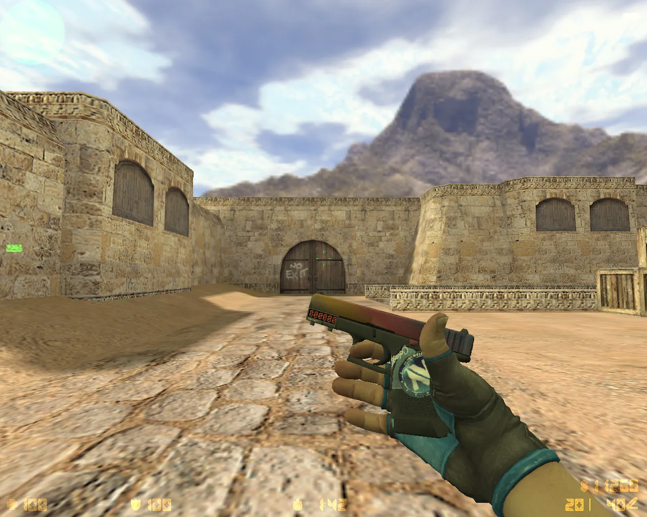 Скриншот  CS 1.6 от Амона 2017 v1: блогерская сборка с 26 скинами, темной темой меню, звуками и оптимизированным конфигом