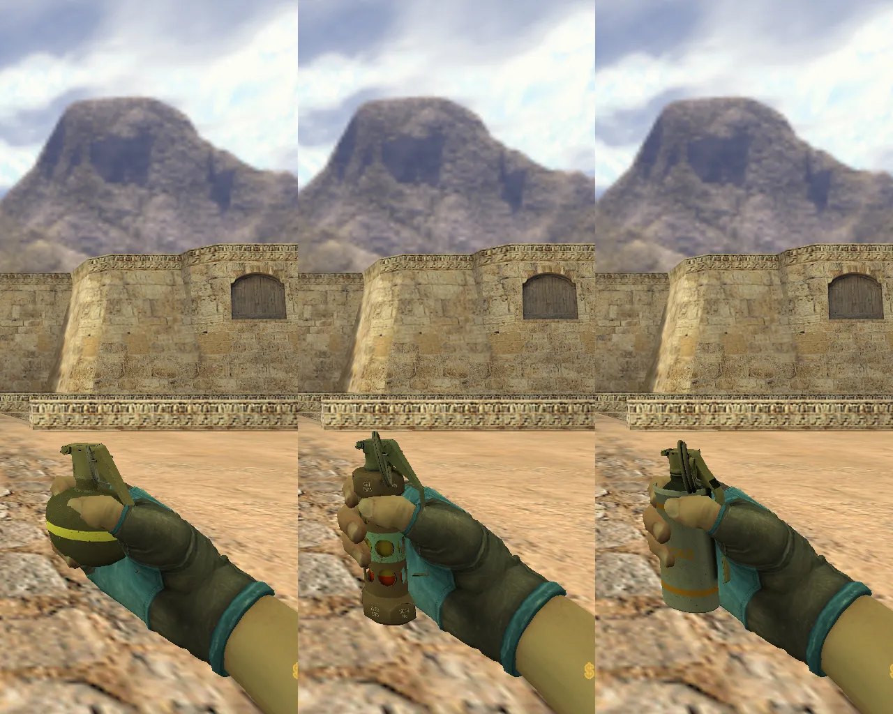 Скриншот  CS 1.6 от Амона 2017 v1: блогерская сборка с 26 скинами, темной темой меню, звуками и оптимизированным конфигом